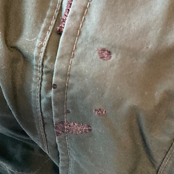 Marmot Forest Green and Charcoal Raincoat - Picture 4 of 7